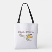 Dolce & Banana Tote Bag (Achterkant)