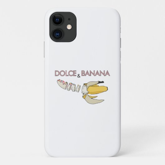 Dolce en banaan Case-Mate iPhone case (Achterkant)