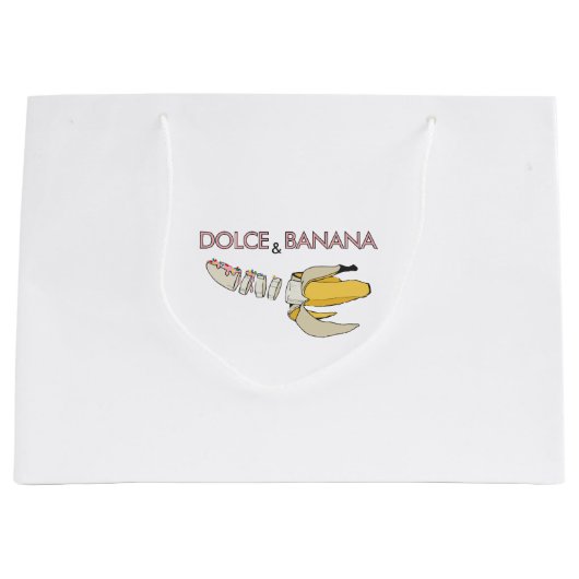 Dolce en banaan groot cadeauzakje (Voorkant)