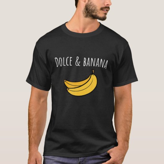 Dolce en Banana T Shirt (Voorkant)