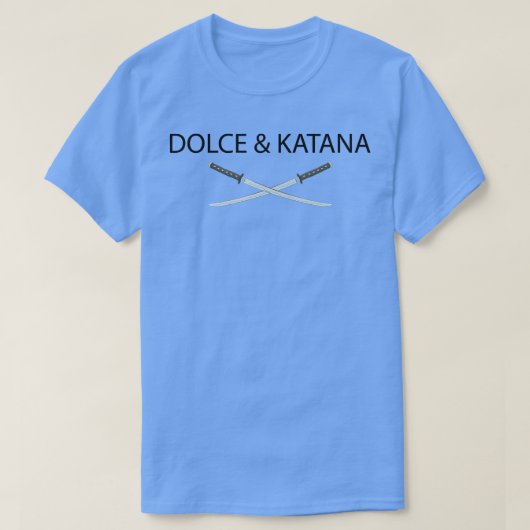 Dolce en Katana Samurai MMA Sword Combat Martial T-shirt (Design voorkant)