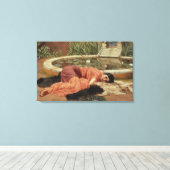 Dolce Far Niente, 1904 Canvas Afdruk (Insitu (Houten vloer))