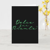 Dolce Far Niente #9 - Peaceful Vacation  Kaart (Gele Bloem)