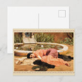 Dolce Far Niente door John Godward Briefkaart (Voorkant / Achterkant)
