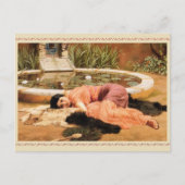 Dolce Far Niente door John Godward Briefkaart (Voorkant)