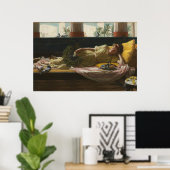 DoLCE FaR NiENTE, door John William Waterhouse -18 Poster (Thuiskantoor)