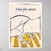 "Dolce Far Niente" Italiaanse Zomercollectie Poster (Voorkant)