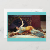 dolce far niente - niets zoets - Godward Briefkaart (Voorkant / Achterkant)
