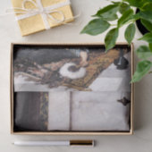 Dolce Far Niente van John William Waterhouse -1879 Tissuepapier (Geschenk)