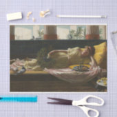 Dolce Far Niente van John William Waterhouse -1880 Tissuepapier (Craft)