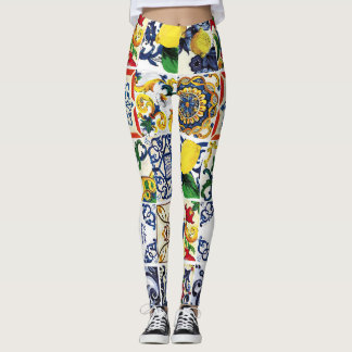Dolce Gabbana Nieuw Seizoen Modern Typography Desi Leggings