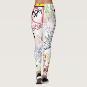 Dolce Gabbana Nieuw Seizoen Modern Typography Desi Leggings (Achterkant)