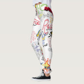 Dolce Gabbana Nieuw Seizoen Modern Typography Desi Leggings (Links)