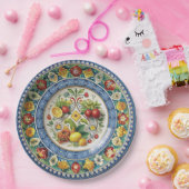 Dolce & Gabbana Siciliaanse Winkelwagen Whimsy Pap Papieren Bordje (Feest)