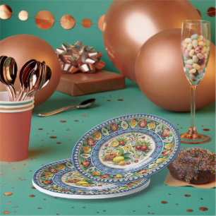 Dolce & Gabbana Siciliaanse Winkelwagen Whimsy Pap Papieren Bordje