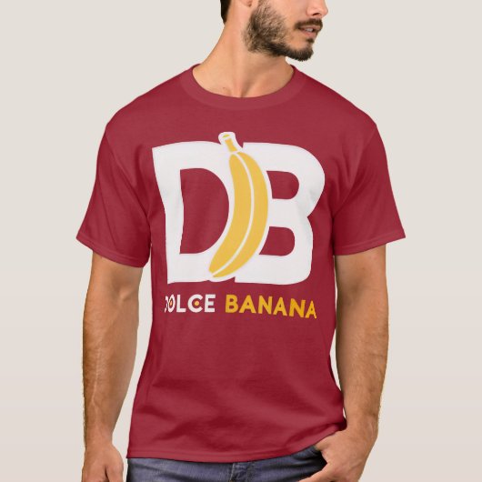 Dolce (Sweet) Banana T-shirt (Voorkant)