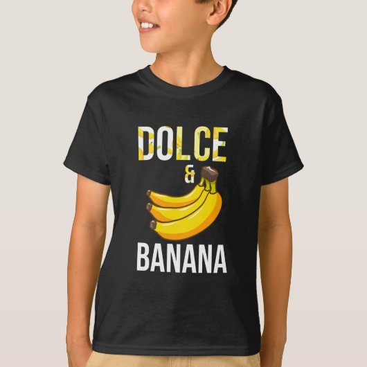 Dolce und Banana- Geschenkide T-shirt (Voorkant)