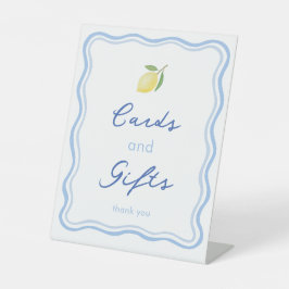 Dolce Vita Doodle Kaarten & Geschenken Trouwdouche Reclamebord Met Voetstuk