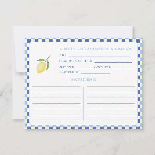 Dolce Vita Geometrisch Vrijgezellenfeest Recept Ka Kaart (Voorkant)