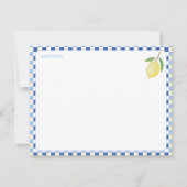 Dolce Vita Geometrisch Vrijgezellenfeest Recept Ka Kaart (Achterkant)