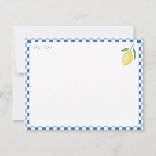 Dolce Vita Geometrisch Vrijgezellenfeest Recept Ka Kaart (Achterkant)