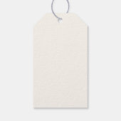 Dolce Vita Handgeschreven Bruiloftsfeest Cadeaulabel (Achterkant)