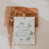 Dolce Vita handgeschreven huwelijksmenu Bedankzakje