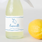 Dolce Vita Handgeschreven Limoncello Etiket