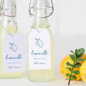 Dolce Vita Handgeschreven Limoncello Labels Cadeaulabel