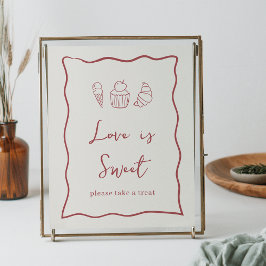 Dolce Vita Italiaans Vrijgezellenfeest Sweet Treat Poster