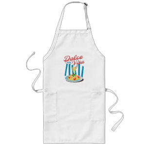 Dolce Vita Italië Pasta Lang Schort