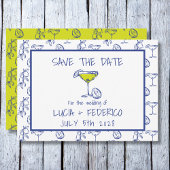 Dolce Vita Limoncello drink bruiloft Save the Date