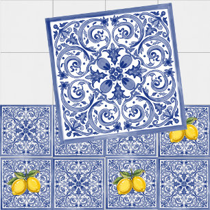 Dolce Vita Meditarrean Blauw Italiaans Tegels Tegeltje