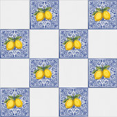 Dolce Vita Meditarrean Blue & Lemons Italiaanse Te Tegeltje