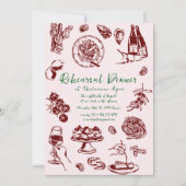 Dolce Vita | Uitnodiging voor een Italiaans repeti (Voorkant)