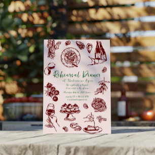 Dolce Vita Uitnodiging voor een Italiaans repeti