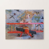 Dolce's Flight Puzzle (kitten) Legpuzzel (Horizontaal)