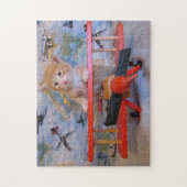 Dolce's Flight Puzzle (kitten) Legpuzzel (Verticaal)