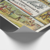 Dole Brothers and Hops and Malt Ephemeral Cadeaupapier (Hoek)