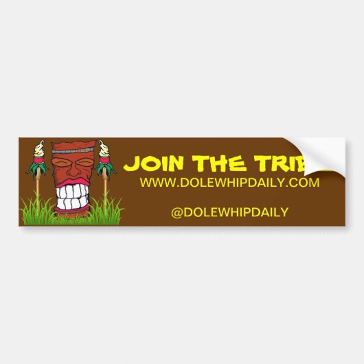 Dole Whip Daily Bumpersticker (Voorkant)
