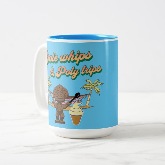 Dole whps en Polynesiaanse koffiezetapparaten mok (Voorkant links)