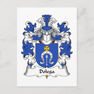 Dolega Family Crest Briefkaart