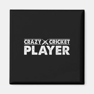 Dolende Cricketspeler - Cricket Game Cricket Spele Magneet
