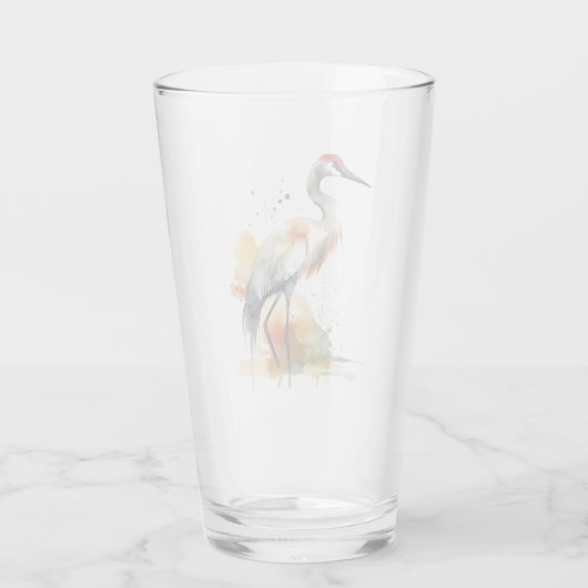 dolende kraan glas (Achterkant)