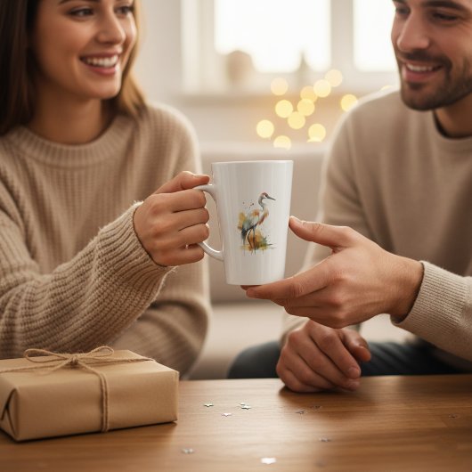 dolende kraan latte mok