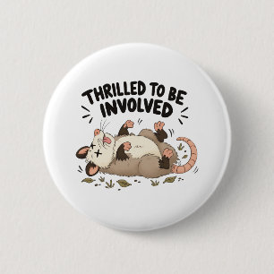 Dolenthousiast Ronde Button 5,7 Cm