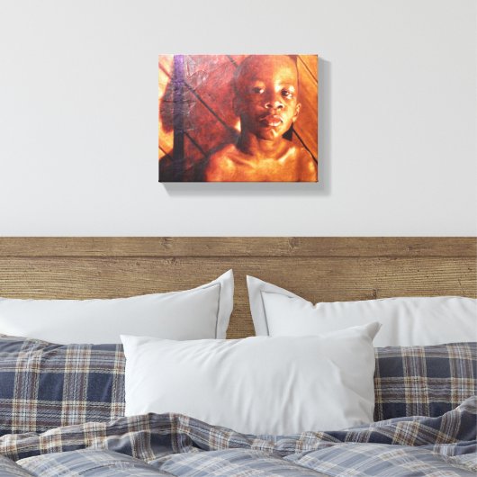 Dolezal Art: "Erkenning" op canvas (Insitu (Slaapkamer))