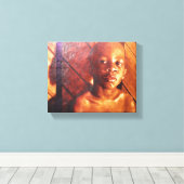 Dolezal Art: "Erkenning" op canvas (Insitu (Houten vloer))