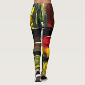 Dolezal Art Leggings: Abstract 1 Leggings (Achterkant)