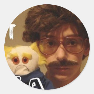 Dolf & Albert Africa CLOSE Ronde Sticker